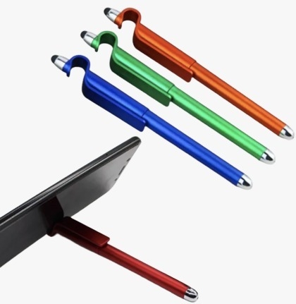 Lapiz Tactil con soporte para celular y lapicera