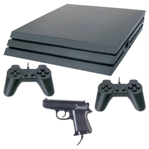 Consolas Family Gaming 8 bits 2 joystick + Pistola NG-FG01