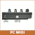 Midiplus AKM322 Teclado Controlador Midi USB 32 Miniteclas Sensitivas Arpeggiador - PC MIDI Center