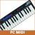 Midiplus AKM322 Teclado Controlador Midi USB 32 Miniteclas Sensitivas Arpeggiador - tienda online