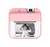 Cámara De Fotos Con Impresión Infantil Portátil Video Hd Rosa