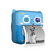 Cámara Impresora Infantil Portátil Video FULL HD Azul Ausek G202