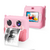 Cámara Impresora Infantil Portátil Video FULL HD Rosa Ausek G202 - comprar online