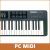 MIDIPLUS BK492 TECLADO MIDI USB 4 OCTAVAS SENSITIVO LCD - tienda online