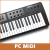 MIDIPLUS BK492 TECLADO MIDI USB 4 OCTAVAS SENSITIVO LCD en internet
