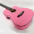 Guitarra Electroacústica 4/4 Midiplus Funda Diestro Rosa - tienda online
