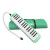 Flauta Melódica Midiplus 32 Teclas Funda Y Boquilla Verde - comprar online