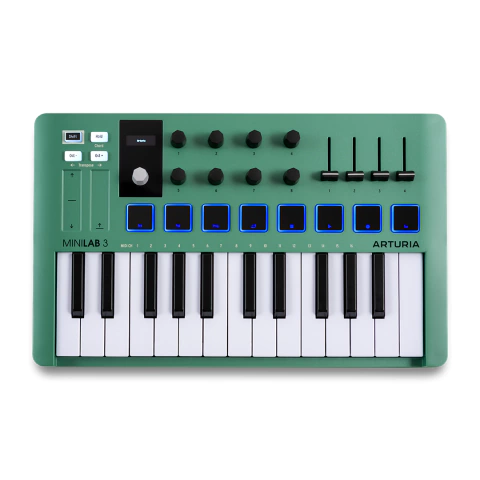 Arturia MiniLab 3 Mint Controlador MIDI 25 Teclas - comprar online