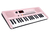 Teclado Meike MK137 Rosa 37 Teclas Sensitivas Controlador MIDI en internet