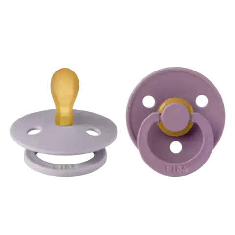 Chupete BIBS Colour T Simetrica Fossil Grey-Mauve