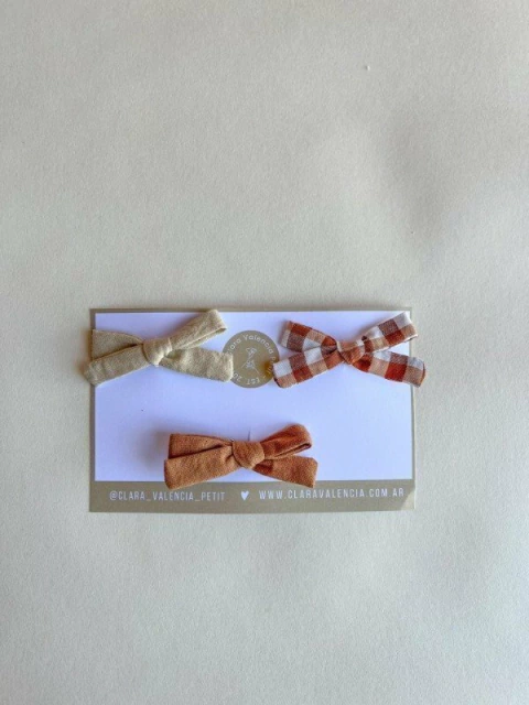 Moño Estelita x 3