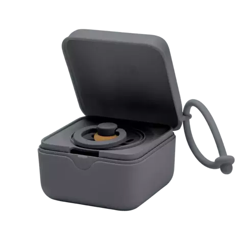 Caja portachupete BIBS Rígida Iron - comprar online