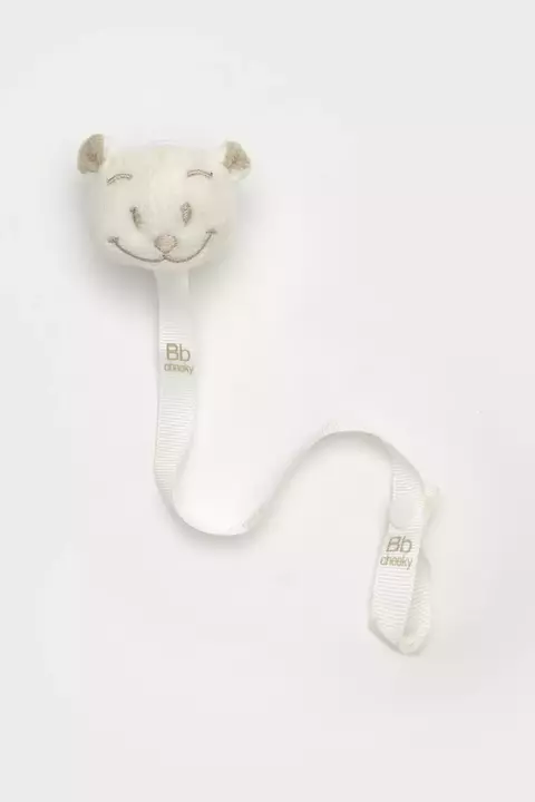 PORTA-CHUPETE OSO WHITE - comprar online