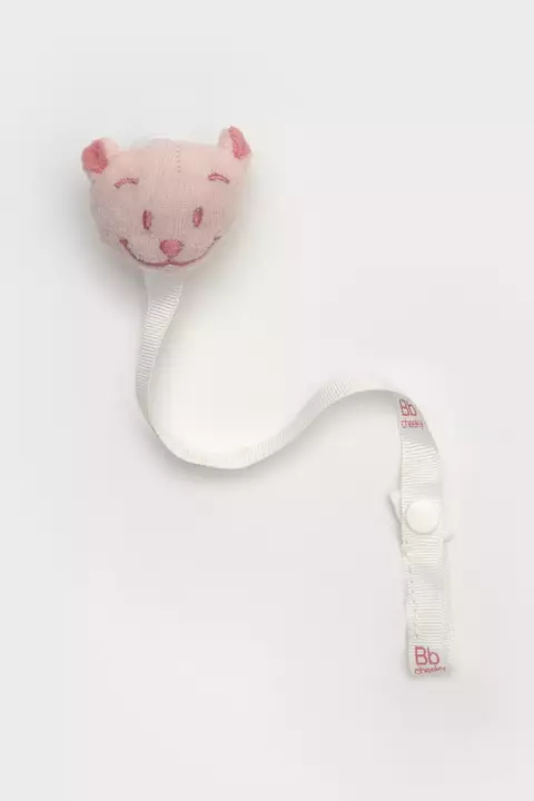 PORTA-CHUPETE OSO WHITE - comprar online