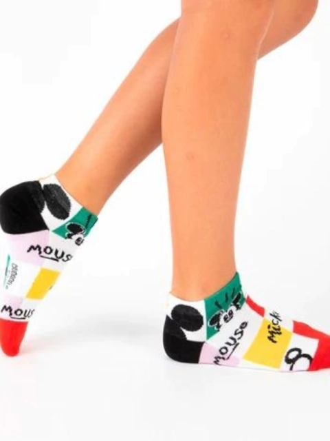 Media Caña Corta Mickey