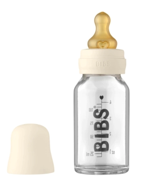 Mamadera BIBS Baby Glass Bottle 110ML - Ivory - comprar online