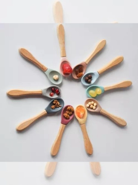 Cucharas silicona x2 Minikoioi SCOOPS - comprar online