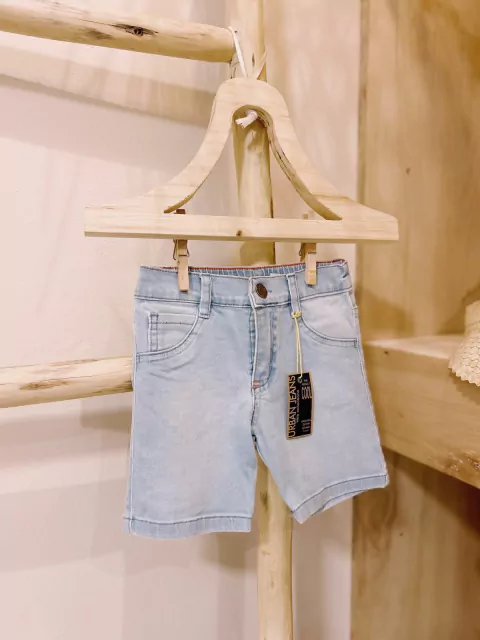 Bermuda denim bleach celeste