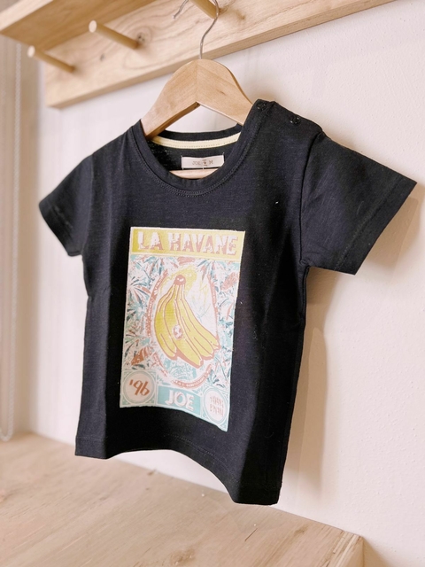 Remera Cuba Negro | Joe Hopi