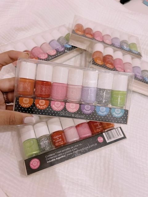 Esmaltes x 7 días