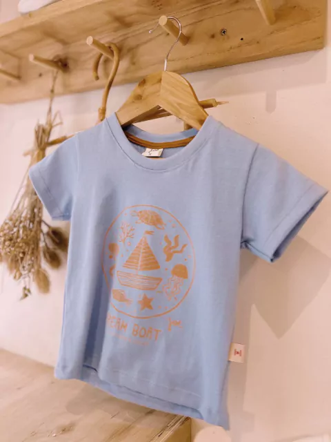 Remera Under the sea Cielo | Joe Hopi