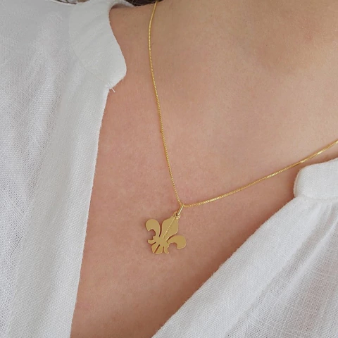 Colar Profissão Letras Banho Ouro 18K - comprar online