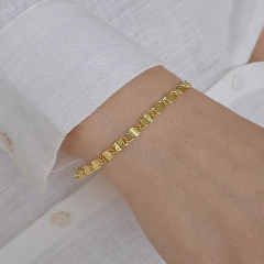 Pulseira Elo Mimoso Banho Ouro 18K