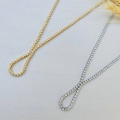 Choker Riviera Gota Banho Ouro 18K na internet