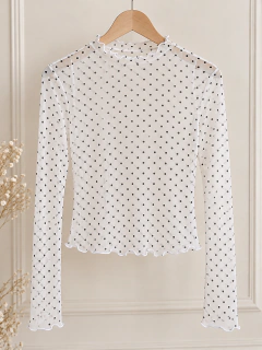 Remera top Keith estampada - comprar online