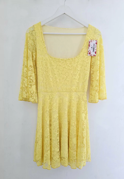 Vestido Sand S FERIA amarillo