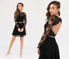Vestido ALICE MANGA LARGA - comprar online
