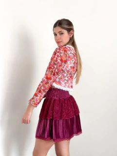 Mini Falda DELIA VELVET - comprar online