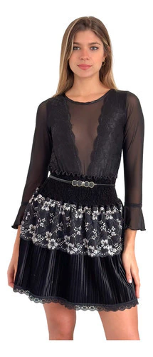 Mini Falda DELIA VELVET - tienda online