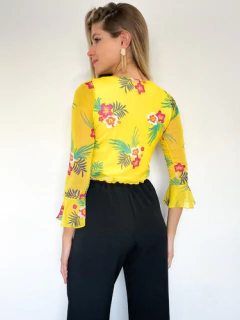 Top BRUNA MANGA LARGA