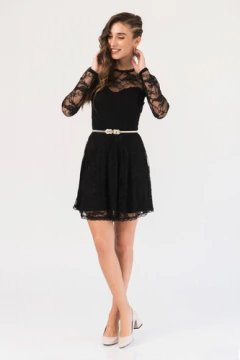 Vestido ALICE MANGA LARGA - Florencia Casarsa