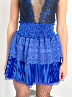 Mini Falda DELIA VELVET - tienda online