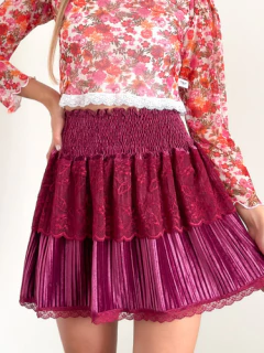 Mini Falda DELIA VELVET en internet