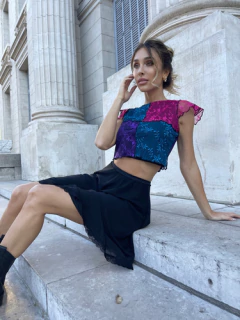 Crop Top BLOCKS - Florencia Casarsa