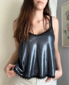 Top RITA METALIZADO - tienda online