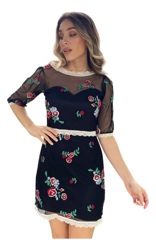 Vestido ROCCO BORDADO