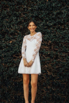 Vestido ALICE MANGA LARGA - comprar online