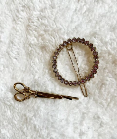 Pack X2 HEBILLA STRASS - comprar online