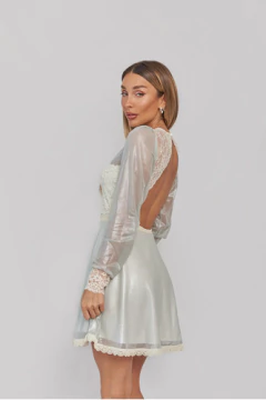 Vestido ARELY METALIC - tienda online