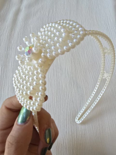 Vincha PERLAS STRASS