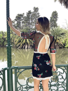 Vestido ROCCO BORDADO - Florencia Casarsa