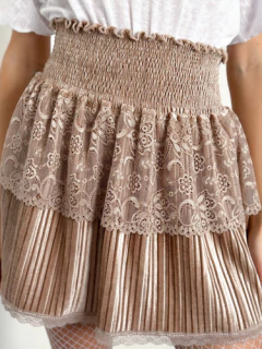 Mini Falda DELIA VELVET - comprar online