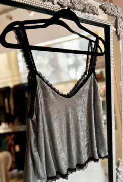 Top RITA METALIZADO - tienda online