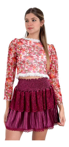 Mini Falda DELIA VELVET