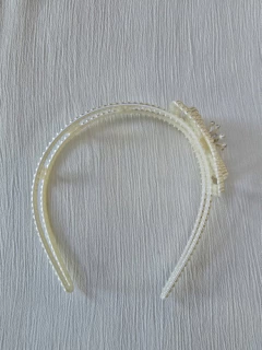 Vincha PERLAS STRASS - Florencia Casarsa