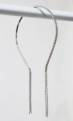 Vincha PERLAS STRASS - Florencia Casarsa